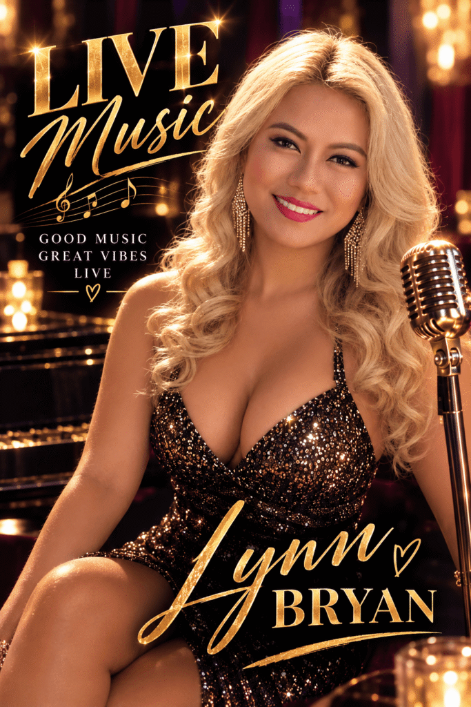 Lynn Bryan live music promotional poster